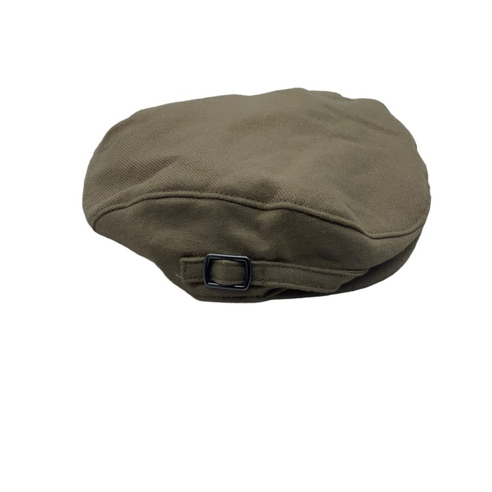 Janie and Jack Boy Newsboy Cap Hat 0-6 Months Brown Wool Blend Lined